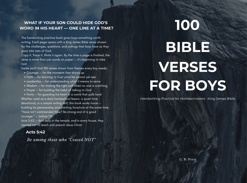 100 Bible Verses for Boys book cover