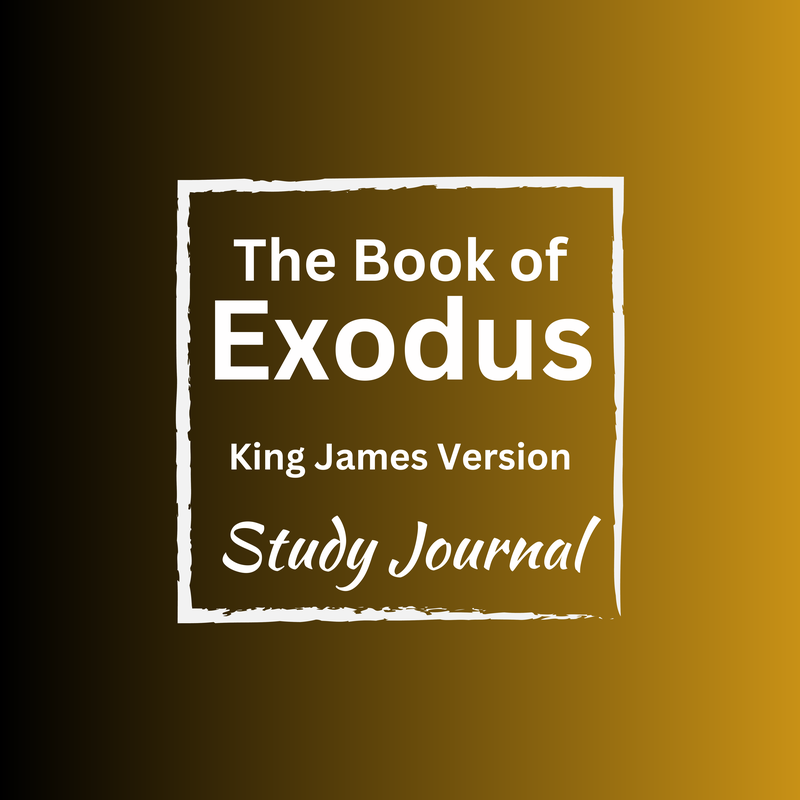 The Book of Exodus Study Journal cover