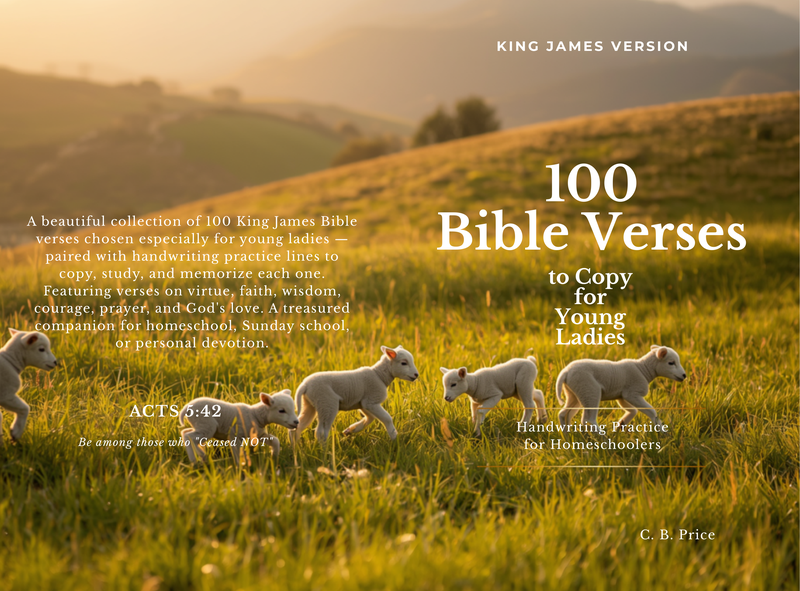 100 Bible Verses to Copy for Young Ladies book cover